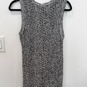 Chic Black Lace Midi Dress with Flared Skirt